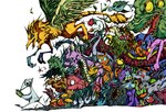 Rating: s
ID: 4245499
Date: 2023-08-21 00:05:41 -0400
Status: active
Score: 9
ambiguous_gender anthro asian_mythology avian black_eyes blue_body blue_sclera chaos dragon east_asian_mythology feral flower fungus grass green_body grey_body group gryphon humanoid japanese_mythology kuuneru kyounoikenie mammal monster mushroom mythological_avian mythological_creature mythological_scalie mythology nekogarasu pale_wings parade plant purple_body red_body red_sclera ringed_eyes rodent scalie spirit surrealism tail tan_body teeth white_body yellow_body yellow_sclera yokai post #4245499