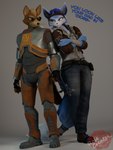 Rating: s
ID: 4386223
Date: 2023-10-31 18:48:46 -0400
Status: active
Score: 73
3:4 3d_(artwork) absurd_res alyx_vance anthro biped blender_(artwork) blue_body blue_fur blue_hair canid canine canis clothed clothing cosplay crossover crossover_cosplay crowbar digital_media_(artwork) duo english_text female fox fox_mccloud fur gordon_freeman hair half-life hev_suit hi_res holding_crowbar krystal_(star_fox) male male/female mammal nintendo rosecreates simple_background smile smirk star_fox tail text tools topwear valve warfare_fox warfare_krystal warfaremachine_(modeler) weapon white_body white_fur post #4386223