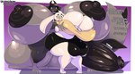 2024 absurd_res anthro balls belly big_balls big_breasts big_penis black_body black_fur black_nipples black_penis blush bottomwear bouncing_breasts breast_grab breast_squish breasts bulge cassidy_(deltapangaea) choker cleavage cleavage_overflow clothed clothing demon digital_drawing_(artwork) digital_media_(artwork) domestic_cat dominant dominant_intersex duo english_text felid feline felis fingerless_gloves floppy_ears fluffy fluffy_tail flustered fur genitals gloves green_eyes grey_body grey_fur gynomorph hand_on_breast handwear heterochromia hi_res horn huge_balls huge_breasts huge_penis hybrid hyper hyper_balls hyper_breasts hyper_genitalia hyper_nipples hyper_penis intersex intersex/intersex jewelry lagomorph larger_intersex leporid long_tail lucy_(thisaccountdoesexist) male_(lore) mammal multicolored_body navel necklace nipple_dip nipples nude paws penis purple_eyes rabbit shaded shirt shorts signature size_difference slightly_chubby smaller_intersex spiked_tail spikes spikes_(anatomy) squish succubus tail teasing text thiccbuns thick_thighs throbbing throbbing_penis topwear two_tone_body white_body white_fur wide_hips