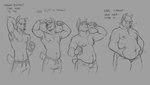 Rating: q
ID: 4591422
Date: 2024-02-10 22:15:54 -0500
Status: active
Score: 138
anthro armpit_hair athletic athletic_anthro athletic_male australian_shepherd belly belly_grab belly_overhang belly_squish beverage biceps blush body_hair bottomwear can canid canine canis cillaroz claws clothed clothing container deep_navel dialogue domestic_dog drawstring drawstring_pants drinking emiel_(cillaroz) english_text eyes_closed fangs flexing flexing_bicep flexing_both_biceps fur grin growth hand_behind_head hand_on_belly hat headgear headwear herding_dog holding_belly holding_beverage holding_can holding_container holding_object male mammal monochrome moobs muffin_top muscle_growth musclegut muscular muscular_anthro muscular_arms muscular_male navel neck_tuft nipples overweight overweight_anthro overweight_male pants pastoral_dog sequence sheepdog slightly_chubby slightly_chubby_anthro slightly_chubby_male smile solo squish standing teeth text thick_thighs topless torn_bottomwear torn_clothing torn_pants tuft weight_gain post #4591422