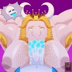 2024 anthro areola armpit_hair artist_initials asgore_dreemurr beard belly big_areola big_horn big_nipples big_pecs big_penis blonde_armpit_hair blonde_beard blonde_eyebrows blonde_facial_hair blonde_hair blue_clothing blue_genitals blue_hoodie blue_penis blue_tongue blue_topwear bodily_fluids bodily_fluids_on_penis body_hair boss_monster_(undertale) bottomless bottomless_anthro bottomless_male bovid bust_portrait caprine chest_hair clothed clothing cross-eyed crown crown_only cutaway digital_drawing_(artwork) digital_media_(artwork) duo eyebrows faceless_anthro faceless_character faceless_male facial_hair fellatio genitals goat gold_crown green_eyes hair hairy hairy_nipples hands_behind_head hands_behind_own_head headgear heterochromia hi_res hoodie horn huge_nipples huge_pecs humanoid_genitalia humanoid_penis long_ears looking_at_another looking_at_partner looking_pleasured male male/male male_penetrated male_penetrating male_penetrating_male mammal mkcrown monster multicolored_penis muscular muscular_anthro muscular_male navel nipple_hair nipples open_clothing open_hoodie open_mouth open_topwear oral pecjob pecs penetration penile penile_penetration penis penis_between_pecs penis_in_mouth pink_areola pink_nipples portrait purple_background sans_(undertale) sex sharp_teeth signature simple_background sweat sweaty_body teeth tongue topwear two_tone_genitals two_tone_penis undertale_(series) vein veiny_penis white_belly white_chest white_face white_genitals white_horn white_penis