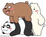 2024 96panda adopted_(lore) adoptive_brother_(lore) adoptive_brothers_(lore) adoptive_sibling_(lore) anal anthro balls bear black_body black_nose brown_bear brown_body cartoon_network erection genitals giant_panda grizzly_(we_bare_bears) grizzly_bear group group_sex hi_res ice_bear_(we_bare_bears) kemono male male/male mammal oral panda_(we_bare_bears) penis polar_bear pseudo_incest_(lore) rimming sex slightly_chubby threesome tongue tongue_out ursine we_bare_bears white_body