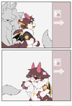 Rating: e
ID: 5216322
Date: 2024-12-01 09:39:12 -0500
Status: active
Score: 157
after_sex ambiguous_gender anthro arm_tuft armlet_(marking) arrow_sign bat_wings belly belly_markings black_membrane blush bodily_fluids breath brown_body canid canine canis circle_eyebrows claws clutching_stomach countershading cum cum_inflation cum_inside cum_on_arm cum_on_face dragon ear_markings ears_down elbow_tuft emanata eyebrows finger_claws genital_fluids group heterochromia hi_res horn inflation leaning_on_wall lodel male male/ambiguous mammal markings membrane_(anatomy) membranous_wings mythological_creature mythological_scalie mythology narrowed_eyes neck_tuft open_mouth orange_eyes pink_eyes pink_horn pivoted_ears sauna scalie shaking size_difference solo_focus standing tongue tongue_out trembling tuft waru0130 white_body white_countershading wings wolf yellow_inner_ear yellow_markings yellow_tongue yellow_wings post #5216322