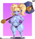 Rating: q
ID: 4827867
Date: 2024-06-04 02:24:51 -0400
Status: active
Score: 59
absurd_res areola averag3artist belly big_areola big_breasts blonde_hair blue_body breasts camel_toe clothing female hair hammer hi_res huge_breasts huge_thighs humanoid humanoid_pointy_ears league_of_legends maul melee_weapon navel nipples panties pigtails pink_eyes pointy_ears poppy_(lol) pubes riot_games sagging_breasts shirt short_stack slightly_chubby solo tencent thick_thighs thong tools topwear underwear weapon wide_hips yordle post #4827867