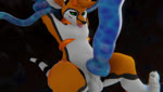 3d_(artwork) 3d_animation animated anthro balls blender_(artwork) blender_eevee blue_tentacles bodily_fluids chuki cum digital_media_(artwork) fur genital_fluids genitals gylala gylala_(character) hair hi_res high_framerate loop male no_sound orange_body orange_fur orgasm penis penis_in_tentacle sex short_playtime solo striped_genitalia striped_penis stripes tail tentacle_sex tentacles throbbing throbbing_balls webm white_body white_fur widescreen