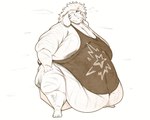 Rating: q
ID: 5483978
Date: 2025-04-05 12:50:23 -0400
Status: active
Score: 21
anthro asriel_dreemurr belly belly_overhang big_belly bovid caprine chubby_face clothing embarrassed fat_arms fat_rolls fur goat hair hands_on_legs hands_on_thighs hi_res huge_belly huge_moobs huge_thighs looking_at_viewer male mammal messy_hair mightregrethiss morbidly_obese morbidly_obese_anthro morbidly_obese_male obese obese_anthro obese_male overweight overweight_anthro overweight_male sagging_belly shirt sitting sketch solo stretch_marks tank_top thick_thighs tight_clothing topwear undertale undertale_(series) white_body white_fur post #5483978