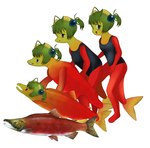 Rating: s
ID: 5255896
Date: 2024-12-21 02:33:26 -0500
Status: active
Score: 11
alunka animal_humanoid clothing female feral fin fish fish_humanoid green_hair hair hi_res humanoid marine marine_humanoid one-piece_swimsuit salmon salmon_girl_(alunka) salmon_humanoid salmonid_(fish) sockeye_salmon solo swimwear tail tail_fin transformation transformation_sequence post #5255896