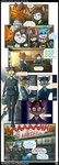 9_panel_comic absurd_res anthro blue_body blue_fur bodily_fluids boots brown_body brown_fur bucket canid canine cheek_tuft choker clothing comic container custom_ink dialogue domestic_cat english_text facial_tuft fangs felid feline felis footwear fox fur grey_body grey_fur grin group half-closed_eyes hi_res hoodie humor hybrid janitor_(jay-r) jay-r jay-r_(character) jewelry male mammal multicolored_body multicolored_fur narrowed_eyes necklace open_mouth open_smile orange_body orange_fur overalls page_(jay-r) shoes smile smirk smug smug_face smug_grin speech_bubble sweat sweatdrop teeth text topwear tuft two_tone_body two_tone_fur uniform url white_body white_fur wide_eyed