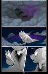 absolutedream absurd_res alphys black_border border clothed clothing comic english_text female fog gaster hi_res humanoid lizard multiple_scenes reptile scalie solo text undertale undertale_(series) w.d_gaster white_eyes