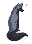 2016 black_body black_fur blue_eyes canid canine dipstick_tail feral flashw fox fur grey_body grey_fur heart_symbol male mammal markings red_fox silver_fox sketch solo spike_(spikehidden) tagme tail tail_markings true_fox white_body white_fur white_tail_tip