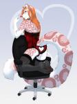 Rating: e
ID: 442864
Date: 2014-02-14 19:40:47 -0500
Status: active
Score: 103
2014 accelo accelo_(character) anthro anus biped bulge butt candy chair clothed clothing crossdressing dessert easy_access eyewear feet felid femboy fluffy fluffy_tail food furniture glasses hair heart_symbol hi_res hindpaw kneeling legwear leopard_spots lollipop long_hair long_tail looking_at_viewer looking_back male mammal office_chair orange_hair pantherine pawpads paws pink_spots pose presenting presenting_anus presenting_hindquarters smile snow_leopard solo spots stockings tail post #442864