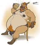 Rating: q
ID: 5220361
Date: 2024-12-03 05:15:01 -0500
Status: active
Score: 28
2023 anthro areola beard belly belly_tuft beverage big_belly bodily_fluids bottomwear bubble chair claws clothing container cup drunk drunk_bubble ear_piercing facial_hair fangs fur furniture hair half-closed_eyes hi_res hiccuping holding_beverage holding_container holding_cup holding_mug holding_object husky2paws hyena jewelry loincloth looking_at_viewer male mammal mug narrowed_eyes navel necklace nipples notched_ear obese obese_anthro obese_male on_chair open_mouth overweight overweight_anthro overweight_male piercing saliva saliva_on_tongue saliva_string sitting sitting_on_chair smile smiling_at_viewer solo spilling_drink substance_intoxication syrus_hyena tail teeth text tongue tongue_out tuft post #5220361