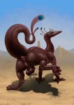 Rating: e
ID: 5539935
Date: 2025-04-30 17:08:12 -0400
Status: active
Score: 21
5_toes absurd_res adversarial_noise animal_genitalia anus avian_legs backsack balls beak brown_body brown_skin butt claws cloudweaver_(artist) desert_background digital_media_(artwork) digital_painting_(artwork) feathers feet feral gem genitals gold_(metal) gold_jewelry green_eyes hairless hi_res jewelry jewelry_only looking_back male necklace painting_(artwork) pearl_(gem) presenting presenting_balls presenting_hindquarters pyramid raised_tail sand sheath solo tail tail_feathers toes unknown_species wrinkles post #5539935
