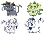 4:3 alternate_species animated blue_eyes digital_media_(artwork) domestic_cat felid feline felis female feral feralized flipnote_studio_3d_(artwork) fur furina_(genshin_impact) furrification genshin_impact green_eyes keke_(artist) mammal mihoyo nahida_(genshin_impact) neuvillete_(genshin_impact) open_mouth open_smile quadruped short_playtime smile tail tail_motion wanderer_(genshin_impact) white_body white_fur