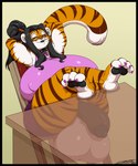 Rating: e
ID: 4581929
Date: 2024-02-06 08:33:24 -0500
Status: active
Score: 91
2024 4_toes 5:6 anthro balls big_balls big_breasts big_penis black_border black_hair border breasts bridge_piercing chair claws clothing collar crossed_legs deonwolf desk digital_media_(artwork) eyes_closed eyewear facial_piercing feet felid foot_on_table furniture gender_symbol genitals glasses gynomorph hair hands_behind_head hi_res huge_balls huge_breasts humanoid_genitalia humanoid_penis intersex intersex_symbol long_hair mammal nipple_outline nose_piercing on_chair pantherine penis piercing ponytail rectangular_glasses signature simple_background sitting sitting_on_chair solo stripes symbol table tail tiger toe_claws toes wearing_glasses zhali post #4581929