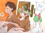 Rating: s
ID: 5606097
Date: 2025-05-29 03:19:09 -0400
Status: active
Score: 11
brown_clothing brown_hair brown_shirt brown_topwear clothing generation_3_pokemon green_pseudo_hair hair hi_res human human_to_humanoid humanoid light_blush male mammal nintendo pokemon pokemon_(species) pokemon_transformation pseudo_hair ralts red_eyes shirt shrinking simple_background size_transformation solo species_transformation surprised_expression thwillartz topwear transformation transformation_sequence post #5606097