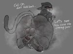 Rating: e
ID: 5608157
Date: 2025-05-29 23:23:01 -0400
Status: active
Score: 12
absurd_res anthro anus balls beanie big_balls big_butt big_penis blush bodily_fluids bottomless butt calico_cat clothed clothing dialogue domestic_cat emanata epic_games erection felid feline felis fortnite fuzzycreature genitals gynomorph hat headgear headwear hi_res huge_butt intersex looking_back mammal meow_skulls pawpads paws penis solo sweat sweaty_butt tail post #5608157