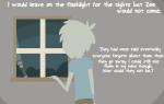 english_text flashlight human inside light mammal night shane_frost solo text window