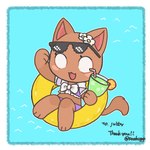 Rating: s
ID: 5571759
Date: 2025-05-14 13:57:21 -0400
Status: active
Score: 2
alternate_costume beverage brown_body chibi clothing domestic_cat eyewear eyewear_on_head felid feline felis female flower_on_head jubbi lily_(jubbimafu) mammal self_insert solo sunglasses sunglasses_on_head swimwear syochippp water white_eyes post #5571759