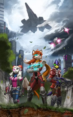 Rating: s
ID: 5577344
Date: 2025-05-16 19:46:19 -0400
Status: active
Score: 39
2011 5:8 anthro armor canid canine city city_background falco_lombardi fan_character fay_(star_fox) female fox group hi_res holographic_display jecbrush male mammal nintendo nora_leslie plant science_fiction spacecraft star_fox tree trio vehicle weapon post #5577344