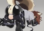 Rating: e
ID: 4436667
Date: 2023-11-25 22:46:05 -0500
Status: active
Score: 436
100racs 2023 absurd_res all_fours ankle_cuffs anthro anus ass_up back_zipper balls bdsm belt belt_bondage belt_buckle blush bondage bound brown_hair buckle butt canid canine canis chain chastity_cage chastity_device clothing collar cuff_(restraint) domestic_dog easy_access femboy fluffy fluffy_tail genitals green_eyes hair hi_res latex latex_clothing latex_skinsuit leash looking_at_viewer male mammal perineum raised_tail restraints rory_(foulsbane) rubber_clothing shirt simple_background skinsuit solo t-shirt tail thigh_cuffs tight_clothing topwear wrist_cuffs zipper post #4436667