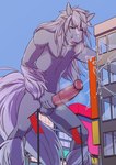 Rating: e
ID: 5660181
Date: 2025-06-22 11:34:30 -0400
Status: active
Score: 15
2021 absurd_res anthro balls big_penis biped bodily_fluids building city cum cum_on_building day digital_drawing_(artwork) digital_media_(artwork) draft_horse equid equine erection fur genital_fluids genitals green_eyes grey_body grey_fur grey_hair hair hi_res horse humanoid_hands long_fur long_hair macro male mammal masturbation musk musk_clouds nude orgasm outside penile penile_masturbation penis sky song_(charityssongbird) syzygystagy post #5660181