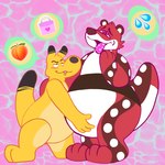 Rating: q
ID: 2804686
Date: 2021-06-27 19:17:51 -0400
Status: active
Score: 16
1:1 anthro belly_rub dialogue duo heart_(marking) heart_eyes heart_lock heart_pupils heart_symbol hi_res hypnosis kangaroo lock macropod male male/male mammal markings marsupial mind_control mustelid nullification otter padlock pictographics plushification ringed_eyes tako_(character) tongue_markings weirddogperson post #2804686