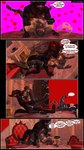 3d_(artwork) 9:16 absurd_res agamid anthro bed big_breasts breasts clothing comic comic_panel cunnilingus dialogue digital_media_(artwork) dragon duo english_text female female/female female_penetrated frilled_lizard furniture genitals group hi_res hypnosis kala_(petruz) lizard male male/female male_penetrating male_penetrating_female maristela_(petruz) mind_control mythological_creature mythological_scalie mythology nipples nude oral penetration penis petruz_(copyright) reptile scalie sex source_filmmaker_(artwork) speech_bubble tail text trio vaginal verbalblade