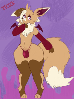 Rating: e
ID: 5719528
Date: 2025-07-19 16:16:53 -0400
Status: active
Score: 24
alternative_fashion anthro arm_warmers armwear better_version_at_source bottomwear brown_body brown_fur bulge canid clothing demon digital_media_(artwork) eevee emo eyeshadow femboy fur generation_1_pokemon genitals goth hair huge_hips huge_thighs leggings legwear looking_at_viewer makeup male mammal nintendo nipples penis pokemon pokemon_(species) simple_background solo tail thick_thighs thong underwear venuscava wide_hips post #5719528