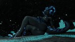 16:9 3d_(artwork) anthro blue_body blue_eyes blue_horn blue_scales breasts butt capcom cave cave_background claws crystal curling_tail digital_media_(artwork) elder_dragon female genitals glowing glowing_crystal glowing_eyes grey_body hi_res horn kulve_(furromantic) kulve_taroth looking_at_viewer metallic_body monster_hunter narrowed_eyes nipples nude nude_anthro nude_female open_mouth pinup pose pussy scales scalie sitting sitting_on_ground smile solo spread_legs spreading tail toe_claws void_dragon216 widescreen