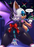 android anthro bat dialogue english_text female hi_res machine mammal mecha_rouge mykiio robot robot_anthro robotization rouge_the_bat sega solo sonic_the_hedgehog_(series) text