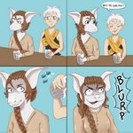 Rating: s
ID: 3737192
Date: 2022-12-07 09:54:20 -0500
Status: active
Score: 9
1:1 4-panel 4koma alcohol anthro base_two_layout bbutterfairy beer beer_mug beverage braided_hair braided_ponytail brown_eyes brown_hair burmecian burping clothing comic container cup dialogue disgust drinking duo english_text eyebrows female final_fantasy final_fantasy_ix four_frame_grid four_frame_image fur grey_body grey_fur grid_layout hair hi_res human mammal mavi_(caelis) monk mug ponytail rodent ser_ori_tuft square_enix text two_row_layout white_eyebrows white_hair yellow_sash post #3737192