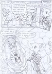 anthro bedding black_and_white blanket bottomwear box bullet bullet_belt canid canine cheerful clothing comic container crate dasyuromorph dialogue dipstick_ears ear_markings emoticon english_text eyebrows eyes_closed female footwear fox freckled_shoulders freckles fur getting_up group gun hair hand_on_shoulder hands_together happy helping hybrid kangaroo keith_(kitfox-crimson) kitfox-crimson long_hair looking_back macropod male mammal markings marsupial monochrome multicolored_body multicolored_ears multicolored_fur novus_(kitfox-crimson) o_0 onomatopoeia open_mouth pants pockets pod ranged_weapon recently_extinct_species rena_(kitfox_crimson) ringo_(kitfox-crimson) rumour_(kitfox-krimson) shirt shoes sketch skirt sound_effects speech_bubble stolen_generation stone_wall striped_markings striped_tail stripes sugar_(kitfox-crimson) sweater tail tail_markings tank_top technology text thylacine topwear two_tone_body two_tone_fur waking_up wall_(structure) weapon wooden_box worried xd