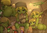 Rating: e
ID: 3571619
Date: 2022-09-17 06:24:48 -0400
Status: active
Score: 164
anus apple armor big_butt blonde_hair boots bottle bottomless box breasts butt candy cardboard cardboard_box ceiling_lamp clothed clothing container crate cute_fangs dessert dialogue digital_media_(artwork) eating fangs female food footwear fruit genitals gloves goblin green_body green_eyes green_skin group hair half-closed_eyes handwear headgear helmet hi_res humanoid lamp legwear lollipop looking_at_another looking_at_viewer meat narrowed_eyes neckwear noise_(artist) not_furry nude partially_clothed pineapple plant potato sack shoes short_stack sweatdrop_(iconography) teeth thigh_highs topwear vegetable vulva yellow_eyes post #3571619