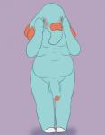 anthro anthrofied balls biped blush embarrassed erection eyes_closed feet foreskin generation_2_pokemon genitals half-erect heart_symbol hi_res humanoid_genitalia humanoid_penis male mammal nintendo nude partially_retracted_foreskin penis phanpy pokemon pokemon_(species) pokemorph posexe presenting proboscidean simple_background slightly_chubby solo standing trunk