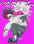 Rating: s
ID: 5451889
Date: 2025-03-23 17:04:55 -0400
Status: active
Score: 3
anthro bandai_namco clothing crocs crouching deftpetal digimon digimon_(species) digimon_beatbreak duo eyewear footwear glasses hair hi_res human lizard long_tongue male mammal multicolored_hair open_mouth reptile scalie tongue post #5451889