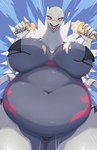 anthro belly big_belly big_breasts bikini breasts clothed clothing countershade_scales countershading dessert digital_media_(artwork) eating female food generation_7_pokemon hi_res huge_breasts ice_cream looking_at_viewer multicolored_body multicolored_scales navel nintendo non-mammal_breasts o-ring o-ring_bikini o-ring_bikini_top o-ring_swimwear outside overweight overweight_anthro overweight_female pink_body pink_countershading pink_scales pokemon pokemon_(species) popsicle pupils reptile salazzle sand scales scalie seaside shano_541 shiny_pokemon side-tie_bikini side-tie_clothing side-tie_swimwear sky solo string_bikini swimwear tail thick_thighs tongue tongue_out triangle_bikini two-piece_swimsuit wardrobe_malfunction water weight_gain white_body white_scales wide_hips