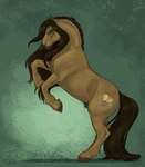 2024 absurd_res anatomically_correct animal_genitalia brown_body brown_eyes brown_fur brown_mane cutie_mark digital_media_(artwork) draft_horse equid equine eyewear eyewear_only feral fihell fully_sheathed fur genitals glasses glasses_only hasbro hi_res hooves horse horse_tail male male_feral mammal mane my_little_pony nude quadruped sheath simple_background solid_punch solo unguligrade wearing_glasses