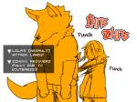 4:3 anthro canid canine canis clothing comic duo english_text female fur hair human kemono lila_(kashiwagi_aki) male mammal muscular school_uniform short_hair text translated uniform wolf yakantuzura young zinovy