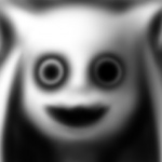 1:1 ambiguous_gender anthro blurred_foreground bovid caprine creepy creepy_face glare goat greyscale headshot_portrait icon incubator_(puella_magi) kyubey looking_at_viewer mammal memetic_kill_agent monochrome nightmare_fuel portrait puella_magi puella_magi_madoka_magica scary solo soul_devouring_eyes soulless stare usanoro what where_is_your_god_now