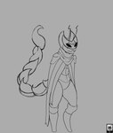 Rating: s
ID: 4785398
Date: 2024-05-15 18:53:35 -0400
Status: active
Score: 5
2024 2_horns absurd_res ambiguous_gender arachnid arthropod artist_logo artist_name belly black_eyes clothed clothing digital_media_(artwork) fan_character grey_background hi_res hollow_knight horn logo mask monochrome mouth_closed piekiller scorpion scorpion_tail simple_background solo standing tail team_cherry text post #4785398