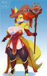 Rating: q
ID: 5215766
Date: 2024-12-01 01:37:44 -0500
Status: active
Score: 143
absurd_res anthro artist_logo artist_name big_breasts black_clothing black_hands black_legwear blue_background boots bottomwear breasts clothing curvy_figure delphox dress eyelashes female footwear fur garter_straps generation_6_pokemon glistening glistening_body glistening_clothing gradient_background hat headgear headwear hi_res high_heeled_boots high_heels holding_object holding_staff legwear logo loincloth magic_user negullust nintendo pelvic_curtain pokemon pokemon_(species) red_body red_clothing red_dress red_eyes red_fur red_hat red_headwear shoes signature simple_background skindentation smile solo staff standing tail text thick_thighs white_background white_body white_fur wide_hips witch witch_hat yellow_body yellow_fur yellow_tail post #5215766