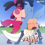 1:1 3_toes angry anthro attack backsack ballbusting balls big_balls big_breasts breasts butt cock_and_ball_torture contact_onomatopoeia crotch_attack crotch_kick duo element_drop_shadow feet female fibs fuchsia_(fibs) generation_4_pokemon genital_torture genitals hi_res huge_balls huge_breasts impact_onomatopoeia kick lucario male male/female nintendo nipples onomatopoeia pink_nipples plap pokemon pokemon_(species) saggy_balls sound_effects standing star star_polygon star_shadow stars_around_text tan_balls text text_drop_shadow text_with_star toes