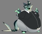 Rating: s
ID: 5529020
Date: 2025-04-25 07:30:47 -0400
Status: active
Score: 2
4_fingers absurd_res belt_buckle bone bottomwear buckle chazwick_thurman clothing demon double_chin fingers fish footwear gesture green_body green_hair green_sclera green_skin grey_background grey_bottomwear grey_clothing grey_pants hair hand_gesture hat headgear headwear helluva_boss hi_res horn humanoid jacket keno9988 male marine missing_tooth monotone_background morbidly_obese morbidly_obese_humanoid morbidly_obese_male obese obese_humanoid obese_male overweight overweight_humanoid overweight_male pants pointing shark shark_fin shark_tail sharp_teeth simple_background solo sweatpants tail teeth topwear track_jacket post #5529020