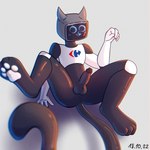 Rating: e
ID: 3635436
Date: 2022-10-18 16:28:52 -0400
Status: active
Score: 145
2022 anthro anthrofied anus balls bellabot black_body black_penis black_tail blush carrefour domestic_cat erection felid feline felis femboy for_a_head genitals hi_res humanoid_genitalia humanoid_penis kerfus logo looking_at_viewer male mammal midriff multicolored_body nude object_head pawpads paws penis pudu_robotics sapphire_wolf_(artist) screen screen_face solo spread_legs spreading tail two_tone_body white_body post #3635436