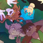 Rating: s
ID: 5603374
Date: 2025-05-27 23:34:31 -0400
Status: pending
Score: 14
1:1 2020 5_fingers anthro blep blind_eye blue_eyes blue_hair brown_hair canid canine canis clothing digital_drawing_(artwork) digital_media_(artwork) felid female fingers flora_(twokinds) gesture group hair hand_gesture hi_res human keidran keith_keiser lying male mammal natani orange_eyes pantherine pikatsutran shirt signature sweater tiger tongue tongue_out topwear trace_legacy twokinds wolf post #5603374