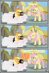 absurd_res ambiguous_gender applejack_(mlp) blonde_hair blue_eyes bovid caprine comic digital_media_(artwork) domestic_sheep earth_pony english_text equid equine female feral fluttershy_(mlp) friendship_is_magic green_eyes group gutovi-kun hair hasbro hi_res horse mammal my_little_pony mythological_creature mythological_equine mythology pegasus pink_hair pony sheep text wings