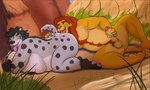 anal anthro anthro_on_anthro anthro_rimming_anthro anthrofied anus_lick ass_up balls big_breasts body_hair breasts disney duo erection felid female genitals happy_trail humanoid_genitalia humanoid_penis hyena interspecies licking lion looking_back looking_pleasured lying male male/female male_rimming_female mammal masturbating_while_rimming masturbation nude obese obese_anthro obese_female on_front oral outside overweight overweight_anthro overweight_female pantherine penile penile_masturbation penis pickles-hyena pubes rimming sex simba_(the_lion_king) the_lion_king tongue tongue_out