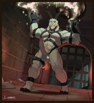 Rating: e
ID: 5607839
Date: 2025-05-29 20:32:54 -0400
Status: active
Score: 14
absurd_res accessory anthro balls bdsm bovid caprine cock_ring detailed_background dungeon erection fur genitals goat harness hi_res hooves horn jewelry lugiem magic_user male mammal muscular nipple_piercing nipples nude penis penis_accessory penis_jewelry piercing smile solo solo_focus white_body white_fur post #5607839