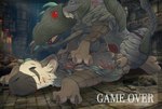 ambiguous_gender armor armored_trico_(the_last_guardian) blood bodily_fluids defeat defeat_sex duo feral fight forced game_over gameplay_mechanics genitals good_guy_loses male mcfan penetration penis rape the_last_guardian trico_(species) trico_(the_last_guardian)